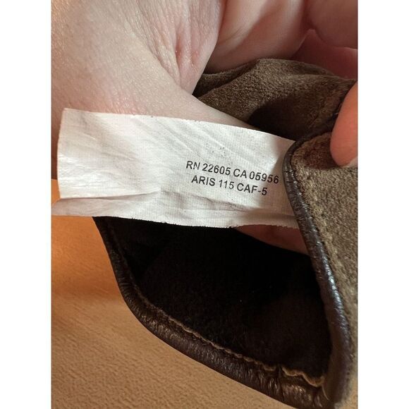 Womens Leather Gloves Brown Size Large Totes - Picture 5 of 8